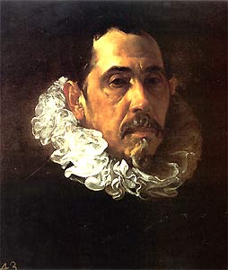 Diego Silva y Velázquez, Portrait of Francisco Pacheco, Madrid, Prado